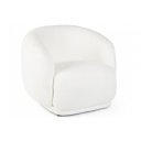 TECLA design boucle fotel - fehér/beige