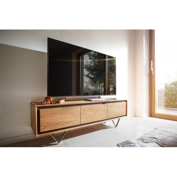 STONEGRACE-II prémium akác TV-szekrény - 145/200cm bútor