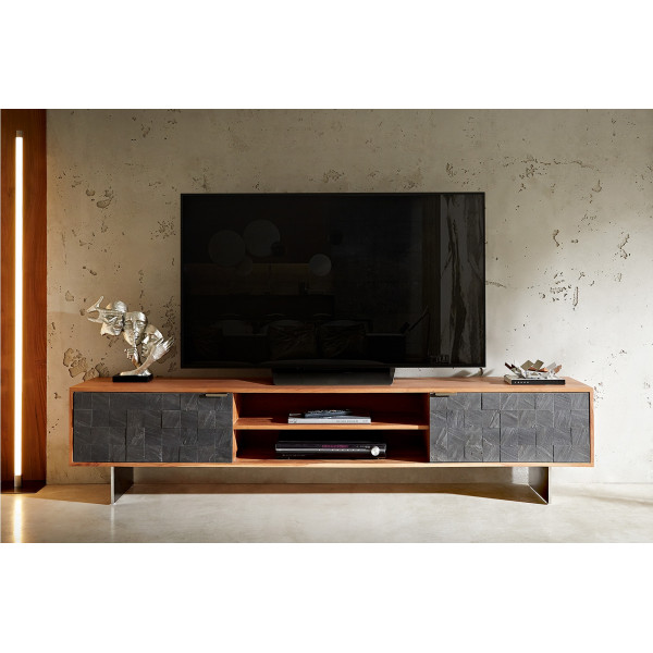 MARLOWE prémium akác TV-szekrény - 200/240cm bútor