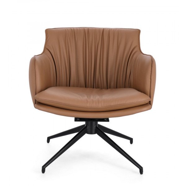 VERMONT design fotel - barna/szürke