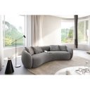LARNA modern kanapé - taupe/szürke - 260cm