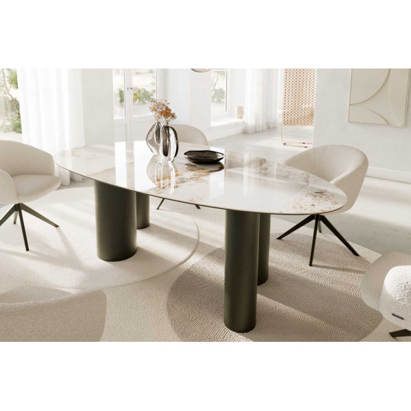 VERANO prémium kerámia étkezőasztal - 220cm DELIFE