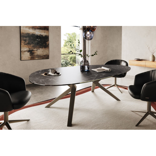 CERAMO II prémium kerámia étkezőasztal - 220cm