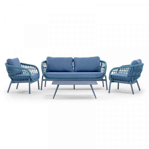 DORADO-II prémium kültéri szett - kék/piros GRATTONI