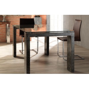 ROCCIA kő dekor design étkezőasztal 180/200cm STONES