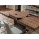 BROOKLYN design bővíthető étkezőasztal - 180-240cm - dió