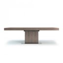 BROOKLYN design bővíthető étkezőasztal - 180-240cm - dió