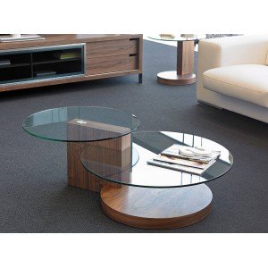 SIMONE design dohányzóasztal - dió ANGEL CERDA