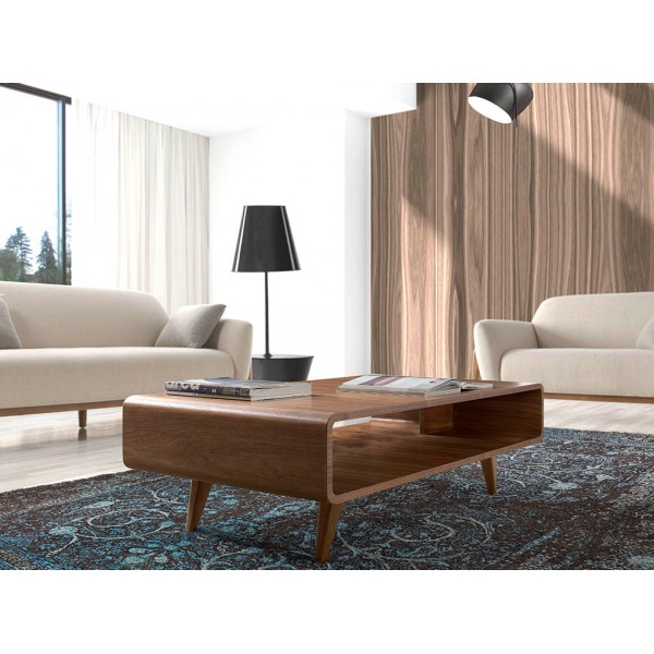 YAGO design diófa dohányzóasztal