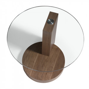 SIMONE design lerakóasztal - dió