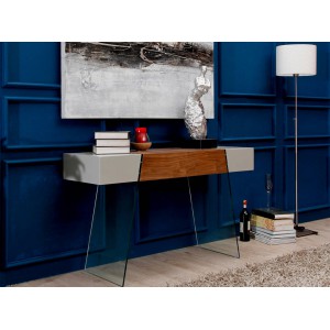 SPIRIT design üveg konzolasztal - 120cm ANGEL CERDA