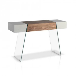 SPIRIT design üveg konzolasztal - 120cm
