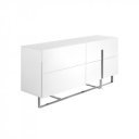 MONIQ design komód - fehér - 160cm