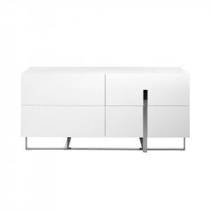 MONIQ design komód - fehér - 160cm
