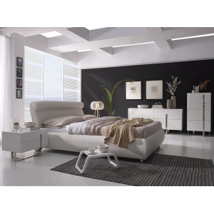 MONIQ design komód - fehér - 160cm