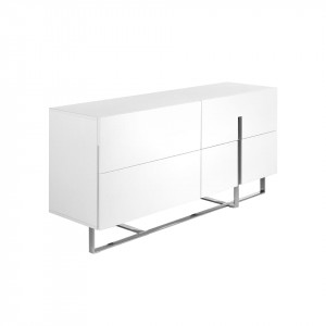 MONIQ design komód - fehér - 160cm