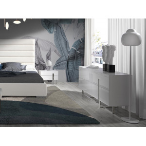 MONIQ design komód - fehér - 160cm