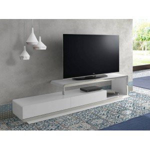 PHASE design TV-szekrény - 200cm -fehér ANGEL CERDA