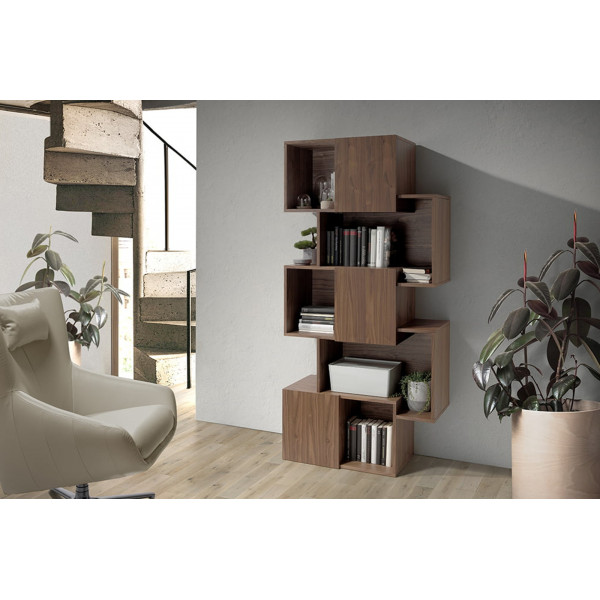 TETRIS design polc - 180cm - dió TETRIS design polc - 180cm - dió