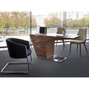 BROKER design íróasztal - 150cm - dió ANGEL CERDA