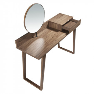 MADAM design fésülködőasztal - dió
