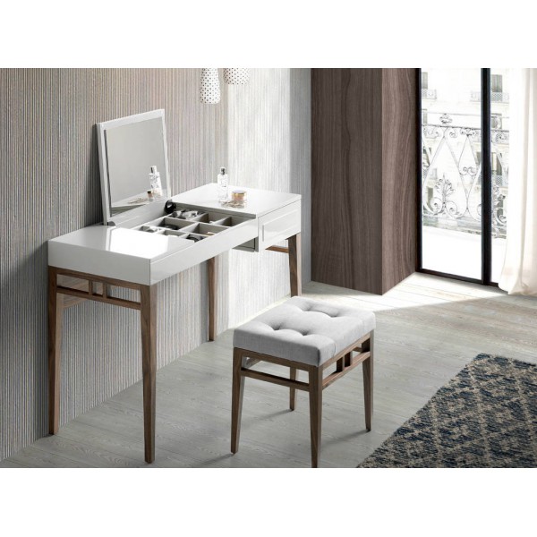 PANDORA design fésülködőasztal - szürke/dió PANDORA design fésülködőasztal - szürke/dió