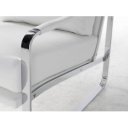 PAMPLONA design fotel - fehér