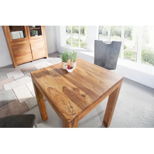 LAGOS tömör rózsafa étkezőasztal - 70cm INVICTA