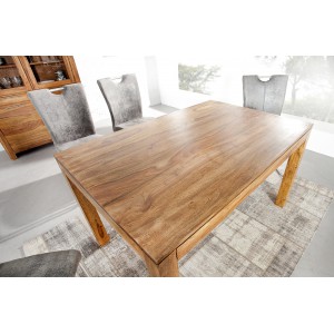 LAGOS tömör rózsafa étkezőasztal - 120cm