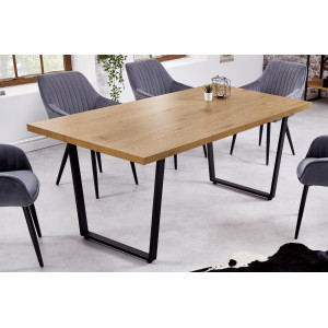 LOFT design étkezőasztal- tölgy -180cm INVICTA