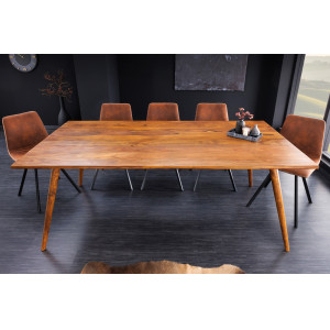 MOSAICO tömör rózsafa étkezőasztal - 160cm INVICTA