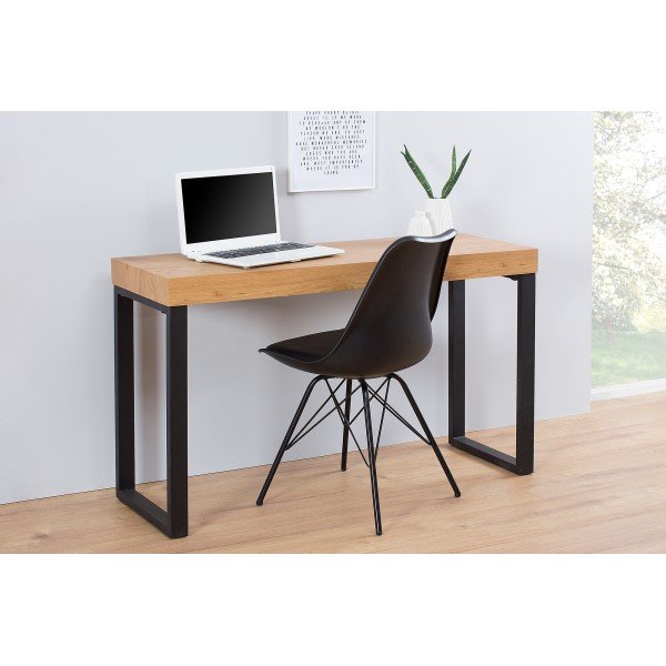 OAK design íróasztal - tölgy/fekete OAK design íróasztal - tölgy/fekete