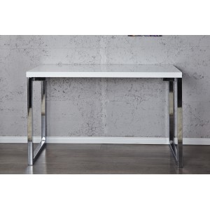 WHITE DESK modern íróasztal - 120cm