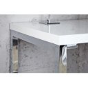 WHITE DESK modern íróasztal - 140cm