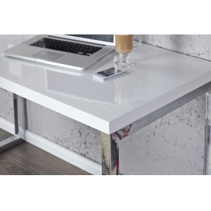 WHITE DESK modern íróasztal - 160cm