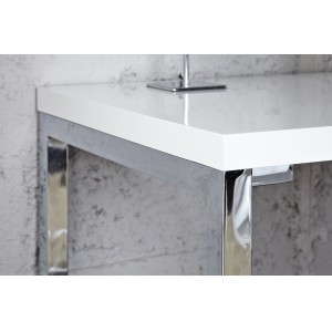 WHITE DESK modern íróasztal - 160cm