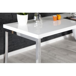 WHITE DESK modern íróasztal - 160cm