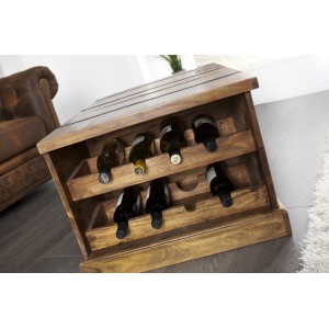 BODEGA tömör rózsafa dohányzóasztal - 100cm