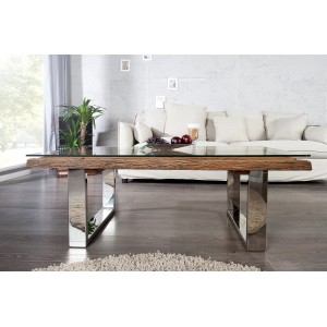 BARRACUDA design teakfa dohányzóasztal - 110cm INVICTA