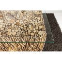 FOSSIL modern uszadékfa dohányzóasztal - 45cm