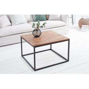 FUSION tömör rózsafa dohányzóasztal - 70cm INVICTA