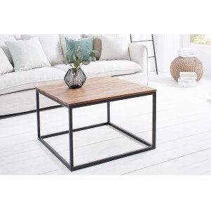 FUSION tömör rózsafa dohányzóasztal - 70cm INVICTA