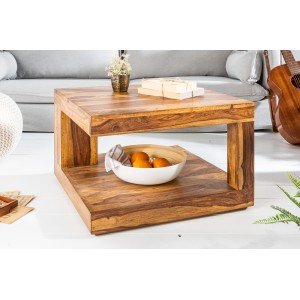 GIANT M tömör rózsafa dohányzóasztal - 60cm INVICTA