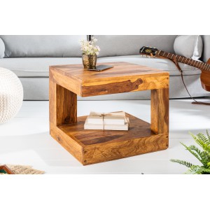 GIANT S tömör rózsafa dohányzóasztal - 45cm INVICTA