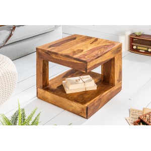 GIANT S tömör rózsafa dohányzóasztal - 45cm INVICTA