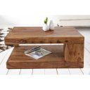 GIANT tömör rózsafa dohányzóasztal