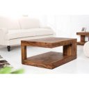 GIANT tömör rózsafa dohányzóasztal