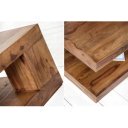 GIANT tömör rózsafa dohányzóasztal