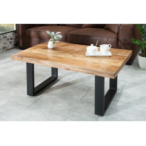 IRON CRAFT mangófa dohányzóasztal - 100cm INVICTA