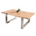 MAMMUT tömör akác dohányzóasztal - 120cm